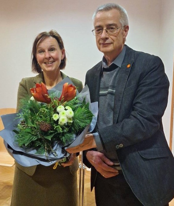 Dr. Schneider und Dr. Kalb Gratulation